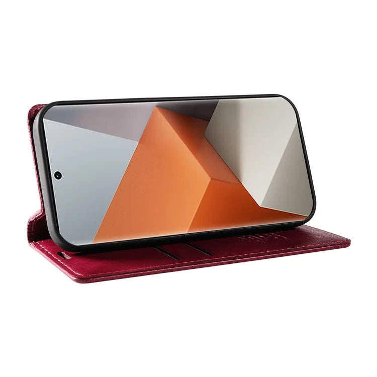 YIKATU YK-006 For Xiaomi Redmi Note 13 Pro+ 5G Case Magnetic Closing Leather Phone Cover