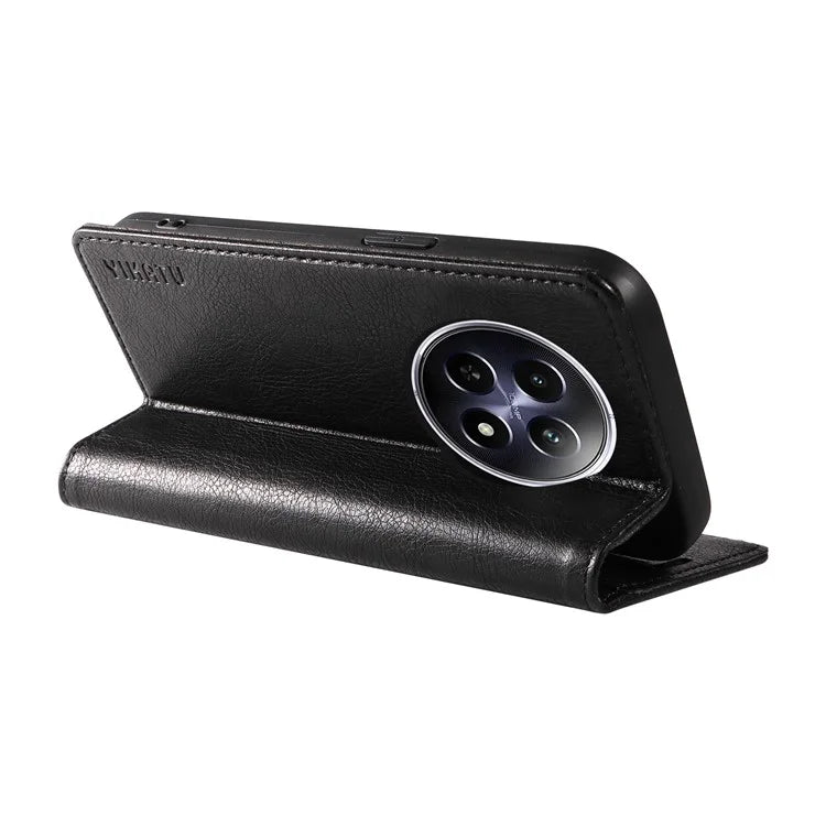 YIKATU YK-006 For Realme 12 5G Wallet Case Folding Stand PU Leather Phone Cover