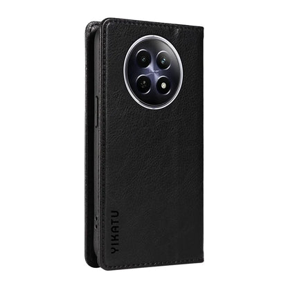 YIKATU YK-006 For Realme 12 5G Wallet Case Folding Stand PU Leather Phone Cover