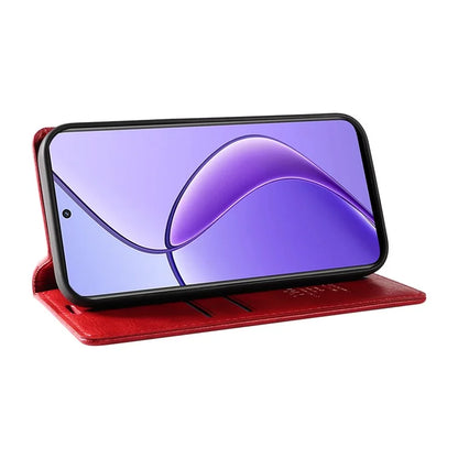 YIKATU YK-006 For Realme 12 5G Wallet Case Folding Stand PU Leather Phone Cover
