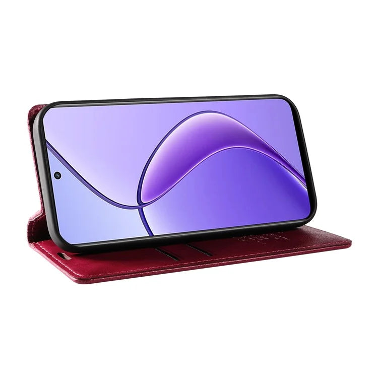 YIKATU YK-006 For Realme 12 5G Wallet Case Folding Stand PU Leather Phone Cover