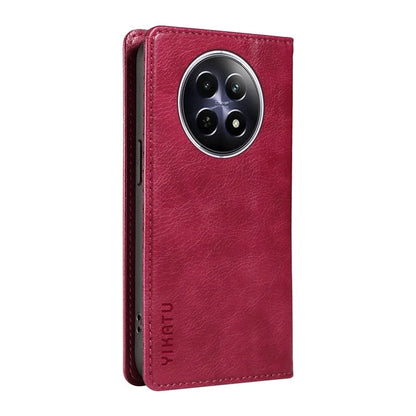 YIKATU YK-006 For Realme 12 5G Wallet Case Folding Stand PU Leather Phone Cover