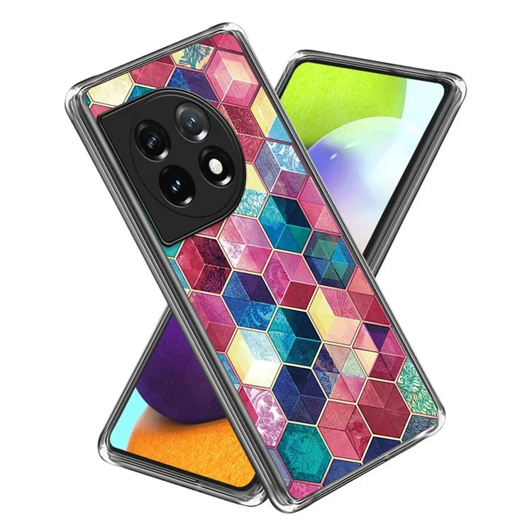 For OnePlus Ace 3 5G / 12R 5G Case Slim Pattern Printed TPU Phone Cover