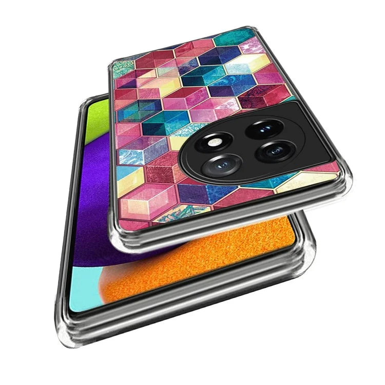 For OnePlus Ace 3 5G / 12R 5G Case Slim Pattern Printed TPU Phone Cover
