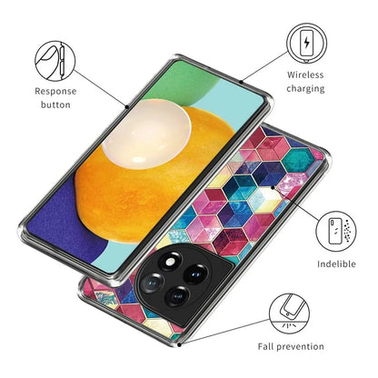For OnePlus Ace 3 5G / 12R 5G Case Slim Pattern Printed TPU Phone Cover