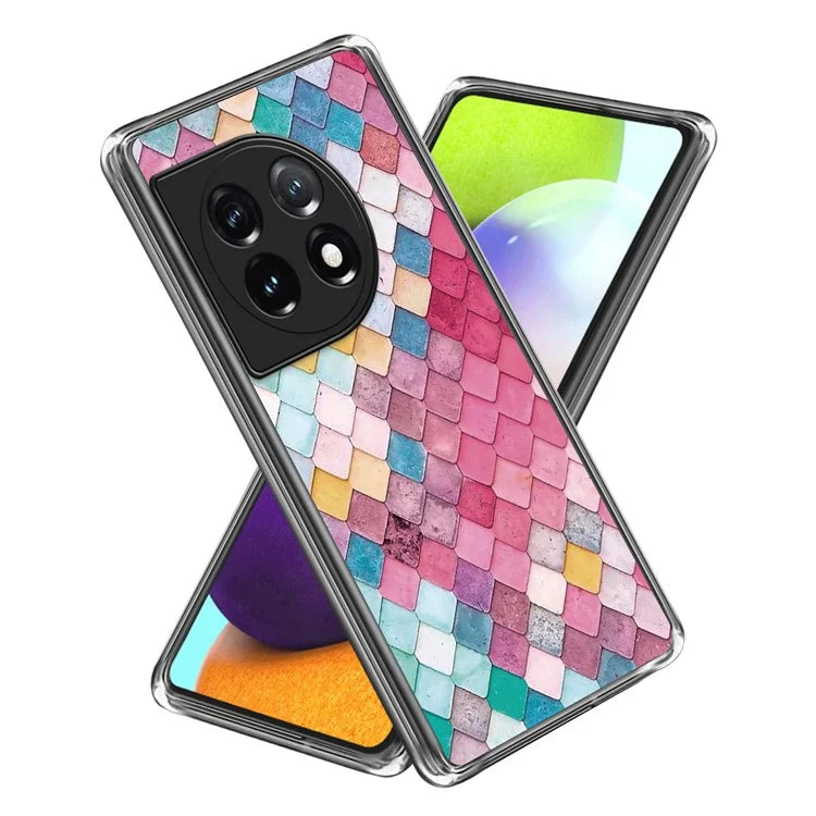 For OnePlus Ace 3 5G / 12R 5G Case Slim Pattern Printed TPU Phone Cover