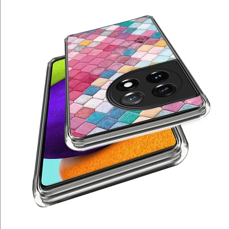For OnePlus Ace 3 5G / 12R 5G Case Slim Pattern Printed TPU Phone Cover