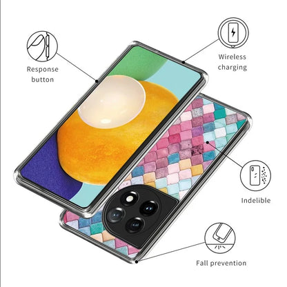 For OnePlus Ace 3 5G / 12R 5G Case Slim Pattern Printed TPU Phone Cover