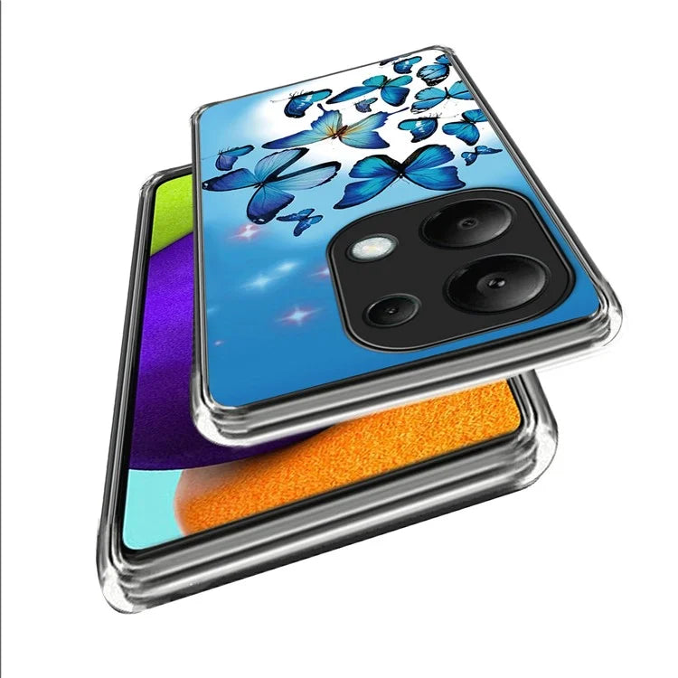 For Xiaomi Redmi Note 13 Pro 4G / Poco M6 Pro 4G TPU Case Soft Phone Cover Pattern Printing