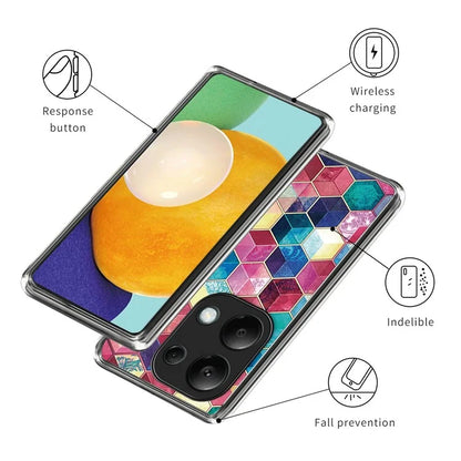 For Xiaomi Redmi Note 13 Pro 4G / Poco M6 Pro 4G TPU Case Soft Phone Cover Pattern Printing