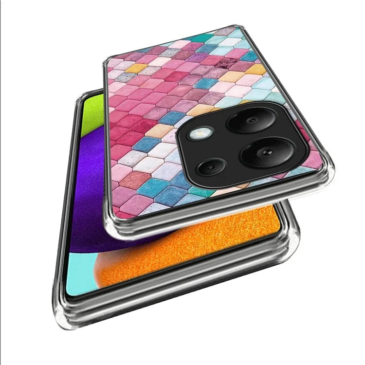 For Xiaomi Redmi Note 13 Pro 4G / Poco M6 Pro 4G TPU Case Soft Phone Cover Pattern Printing