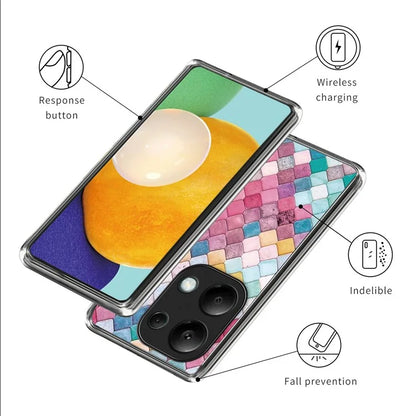 For Xiaomi Redmi Note 13 Pro 4G / Poco M6 Pro 4G TPU Case Soft Phone Cover Pattern Printing