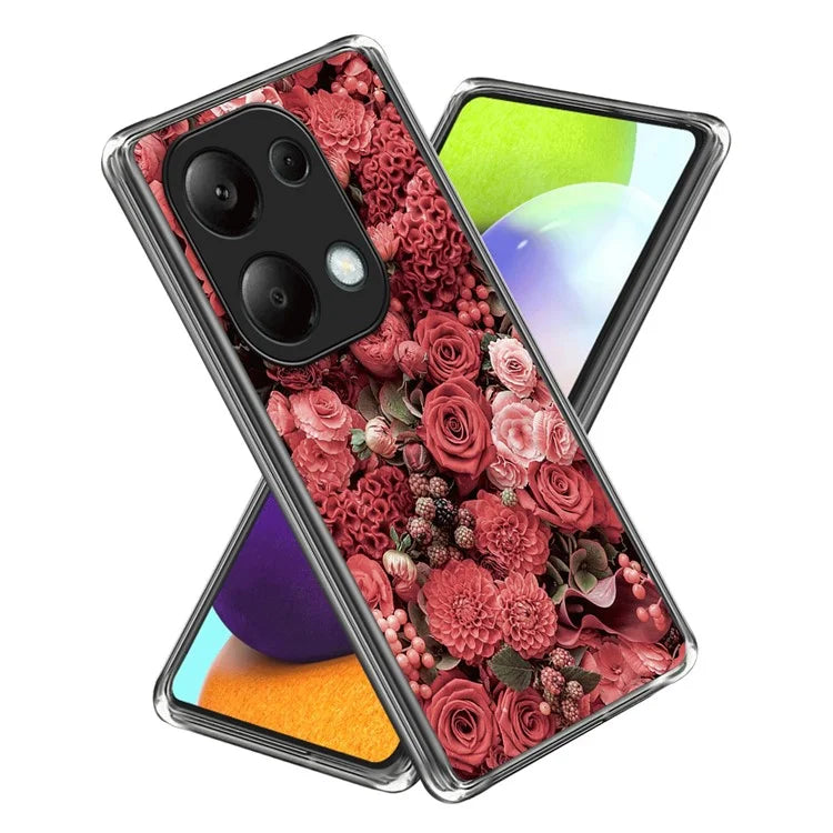 For Xiaomi Redmi Note 13 Pro 4G / Poco M6 Pro 4G TPU Case Soft Phone Cover Pattern Printing