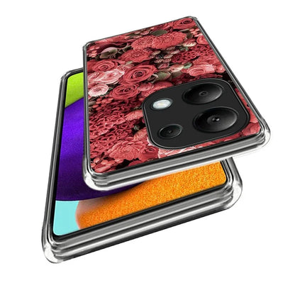 For Xiaomi Redmi Note 13 Pro 4G / Poco M6 Pro 4G TPU Case Soft Phone Cover Pattern Printing