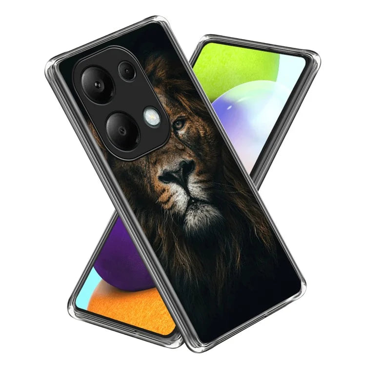 For Xiaomi Redmi Note 13 Pro 4G / Poco M6 Pro 4G TPU Case Soft Phone Cover Pattern Printing