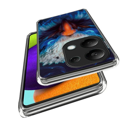 For Xiaomi Redmi Note 13 Pro 4G / Poco M6 Pro 4G TPU Case Soft Phone Cover Pattern Printing