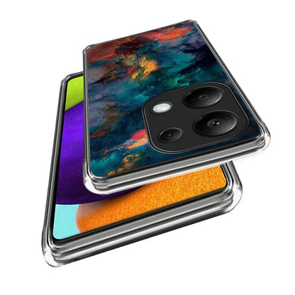For Xiaomi Redmi Note 13 Pro 4G / Poco M6 Pro 4G TPU Case Soft Phone Cover Pattern Printing