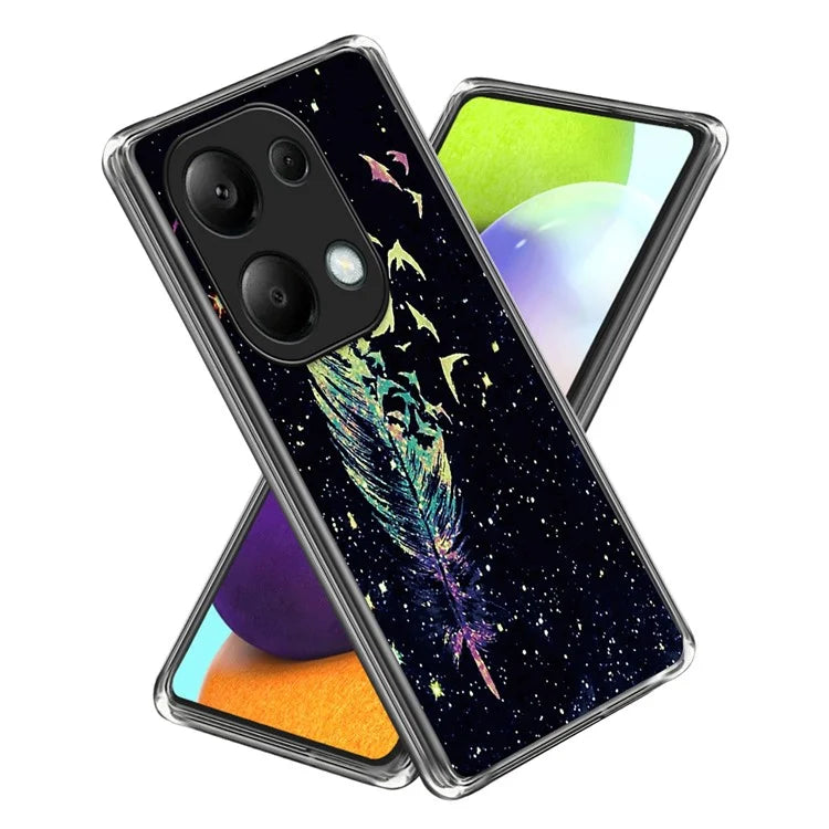 For Xiaomi Redmi Note 13 Pro 4G / Poco M6 Pro 4G TPU Case Soft Phone Cover Pattern Printing
