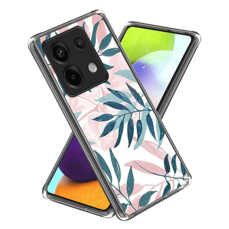 For Xiaomi Redmi Note 13 Pro 5G / Poco X6 5G Slim Case Pattern Printing Shockproof TPU Phone Cover