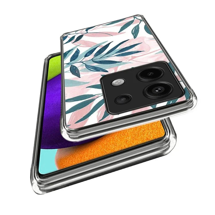 For Xiaomi Redmi Note 13 Pro 5G / Poco X6 5G Slim Case Pattern Printing Shockproof TPU Phone Cover