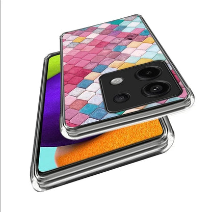 For Xiaomi Redmi Note 13 Pro 5G / Poco X6 5G Slim Case Pattern Printing Shockproof TPU Phone Cover