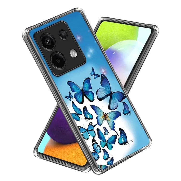 For Xiaomi Redmi Note 13 Pro 5G / Poco X6 5G Slim Case Pattern Printing Shockproof TPU Phone Cover