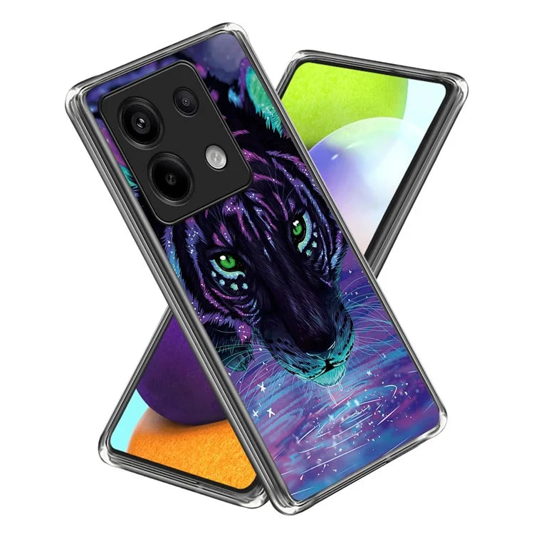 For Xiaomi Redmi Note 13 Pro 5G / Poco X6 5G Slim Case Pattern Printing Shockproof TPU Phone Cover