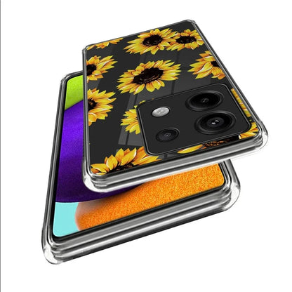 For Xiaomi Redmi Note 13 Pro 5G / Poco X6 5G Slim Case Pattern Printing Shockproof TPU Phone Cover