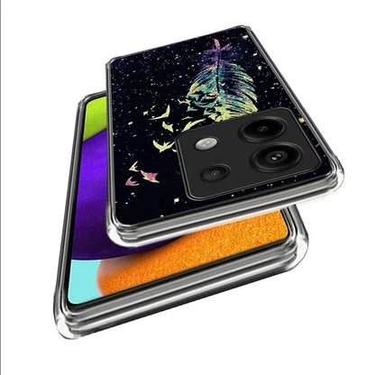 For Xiaomi Redmi Note 13 Pro 5G / Poco X6 5G Slim Case Pattern Printing Shockproof TPU Phone Cover