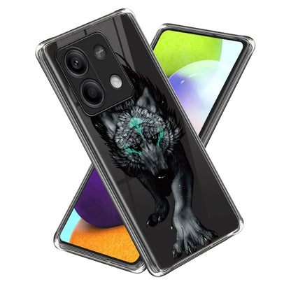 For Xiaomi Redmi Note 13 5G Case IMD Pattern Printing TPU Slim Phone Cover