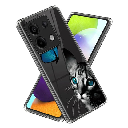 For Xiaomi Redmi Note 13 Pro 5G / Poco X6 5G TPU Case Soft Phone Cover IMD Pattern Printing