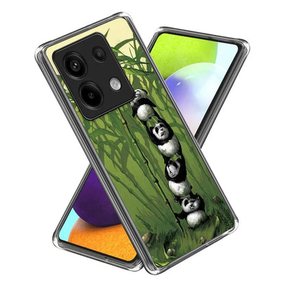 For Xiaomi Redmi Note 13 Pro 5G / Poco X6 5G TPU Case Soft Phone Cover IMD Pattern Printing