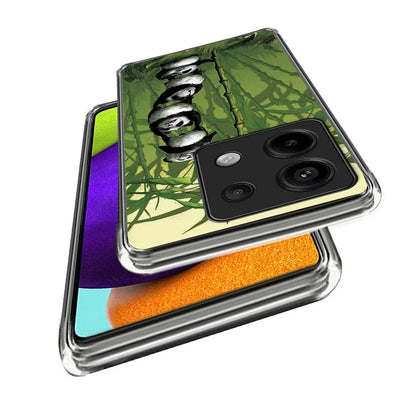 For Xiaomi Redmi Note 13 Pro 5G / Poco X6 5G TPU Case Soft Phone Cover IMD Pattern Printing