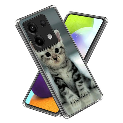 For Xiaomi Redmi Note 13 Pro 5G / Poco X6 5G TPU Case Soft Phone Cover IMD Pattern Printing