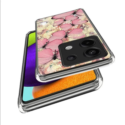 For Xiaomi Redmi Note 13 Pro 5G / Poco X6 5G TPU Case Soft Phone Cover IMD Pattern Printing