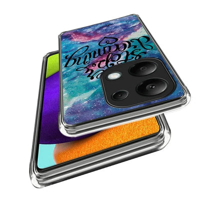 For Xiaomi Redmi Note 13 Pro 4G / Poco M6 Pro 4G Case IMD Pattern Printing Phone TPU Cover