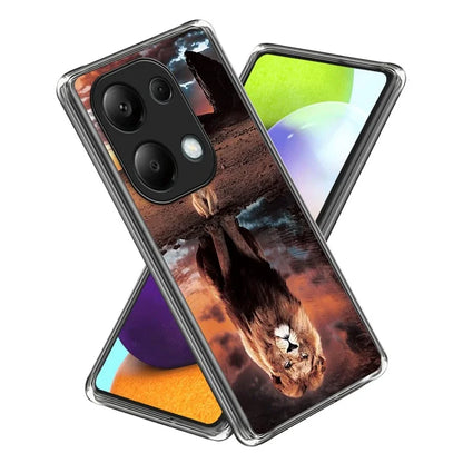 For Xiaomi Redmi Note 13 Pro 4G / Poco M6 Pro 4G Case IMD Pattern Printing Phone TPU Cover