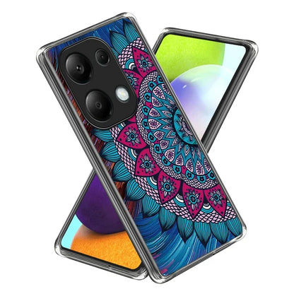 For Xiaomi Redmi Note 13 Pro 4G / Poco M6 Pro 4G Case IMD Pattern Printing Phone TPU Cover
