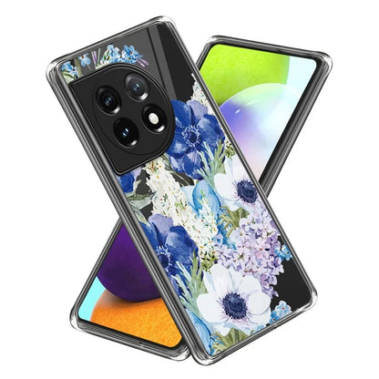 For OnePlus Ace 3 5G / 12R 5G Case Soft TPU IMD Pattern Printing Protective Phone Cover