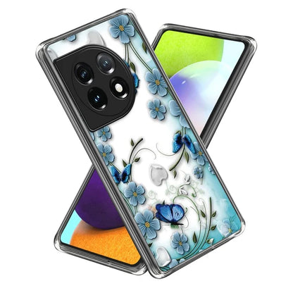 For OnePlus Ace 3 5G / 12R 5G Case Soft TPU IMD Pattern Printing Protective Phone Cover