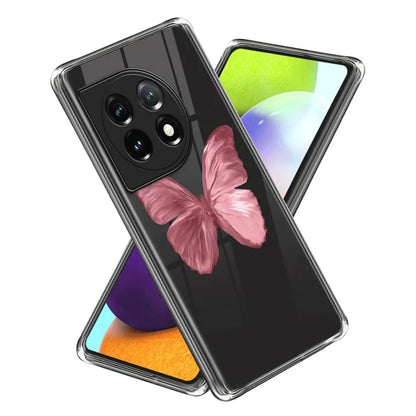 For OnePlus Ace 3 5G / 12R 5G Case Soft TPU IMD Pattern Printing Protective Phone Cover