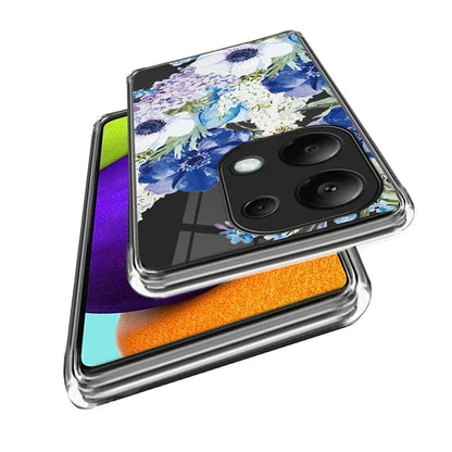 For Xiaomi Redmi Note 13 Pro 4G / Poco M6 Pro 4G TPU Phone Case IMD Pattern Printing Back Cover