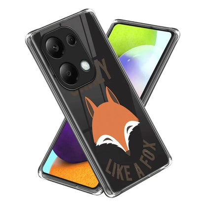 For Xiaomi Redmi Note 13 Pro 4G / Poco M6 Pro 4G TPU Phone Case IMD Pattern Printing Back Cover