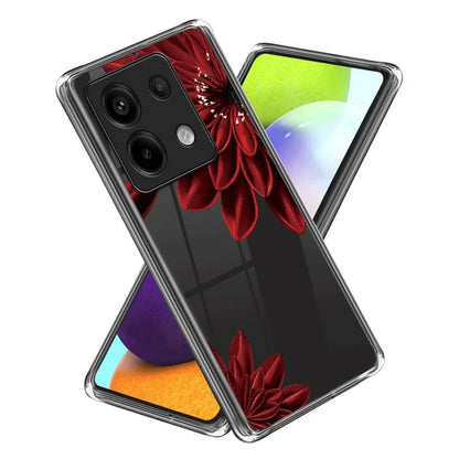 For Xiaomi Redmi Note 13 Pro 5G / Poco X6 5G Soft TPU Case IMD Pattern Printing Phone Cover