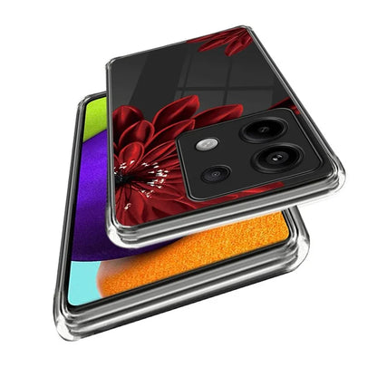 For Xiaomi Redmi Note 13 Pro 5G / Poco X6 5G Soft TPU Case IMD Pattern Printing Phone Cover