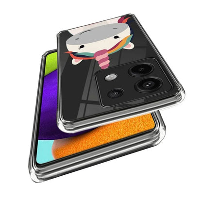 For Xiaomi Redmi Note 13 Pro 5G / Poco X6 5G Soft TPU Case IMD Pattern Printing Phone Cover
