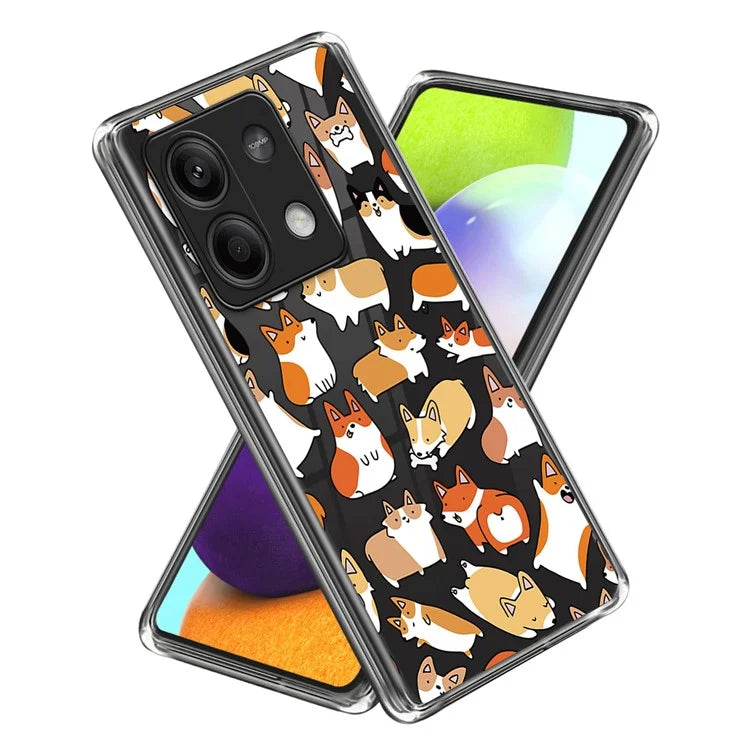 For Xiaomi Redmi Note 13 5G Case Slim Pattern Printed TPU Phone Cover