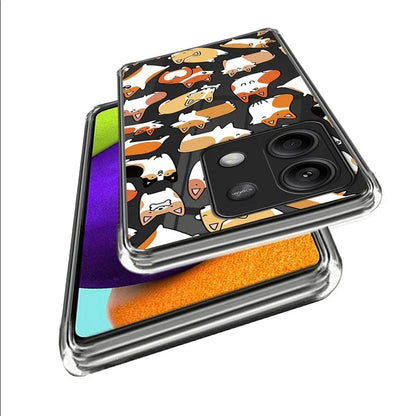 For Xiaomi Redmi Note 13 5G Case Slim Pattern Printed TPU Phone Cover