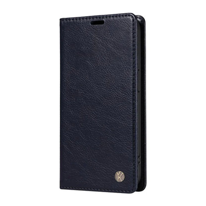 YIKATU YK-006 For Samsung Galaxy A24 4G (162.1 X 77.6 X 8.3mm) Phone Case Litchi Texture Leather Flip Wallet Cover