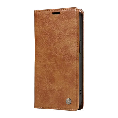 YIKATU YK-006 For iPhone 13 Wallet Case Anti-Scratch Leather Phone Cover